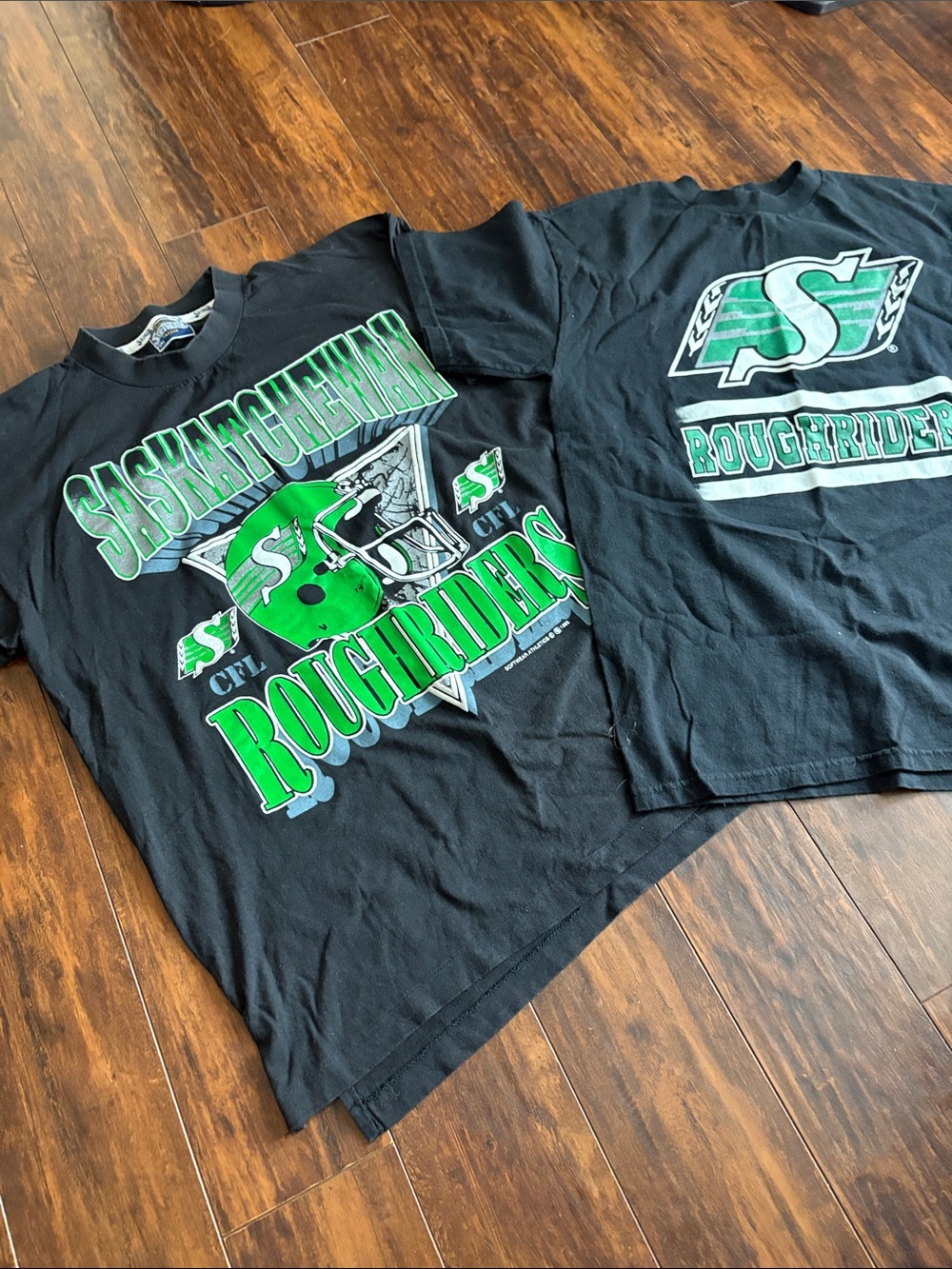 🚨Vintage 1993 Sask Roughriders CFL Football Shirts x2